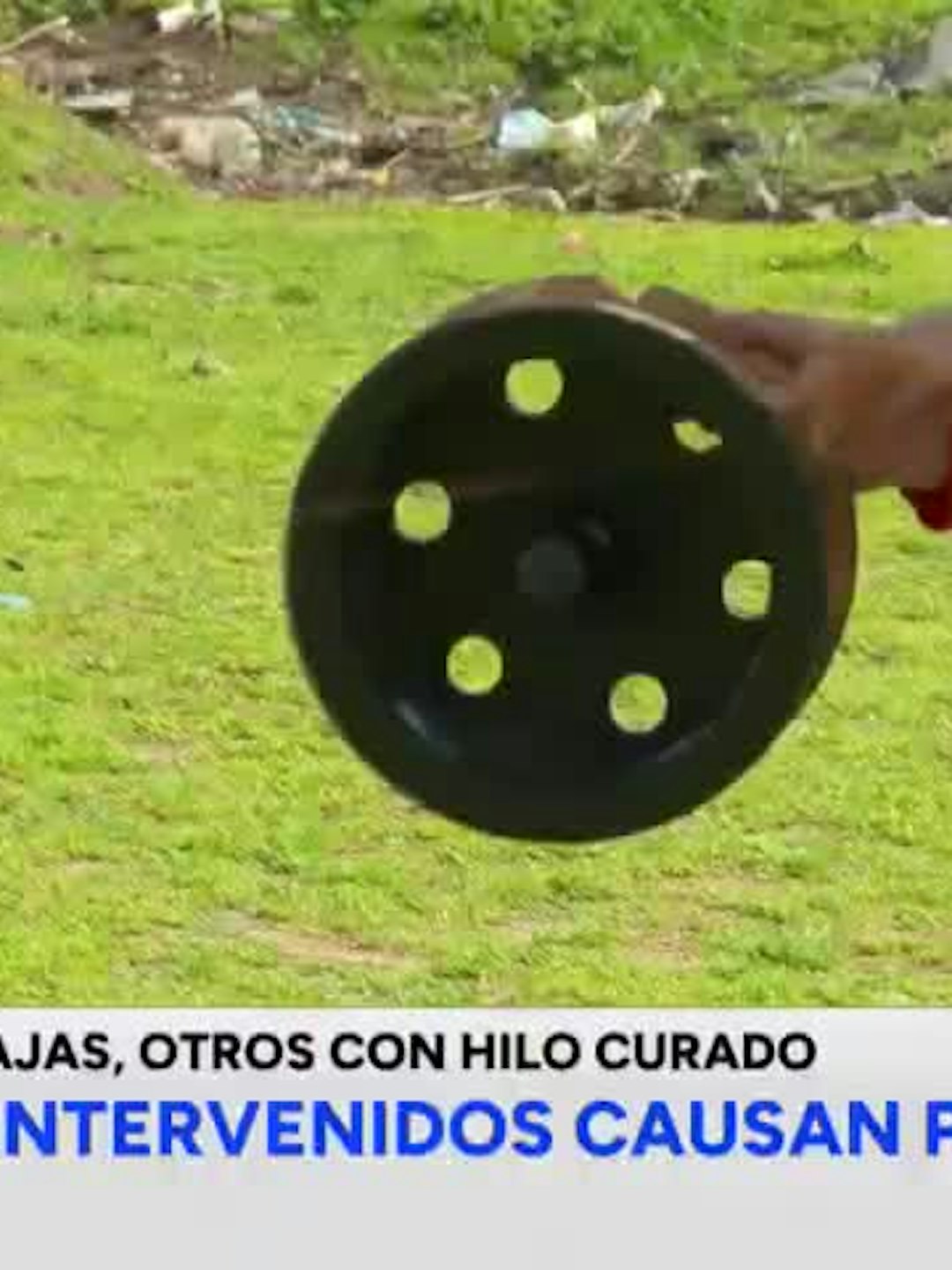 Volantines intervenidos causan polémica