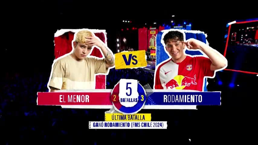 Así fue la batalla entre El Menor y Rodamiento