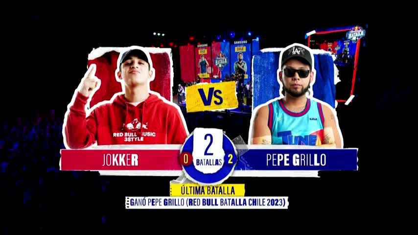 Así fue la batalla entre Jokker y Pepe Grillo