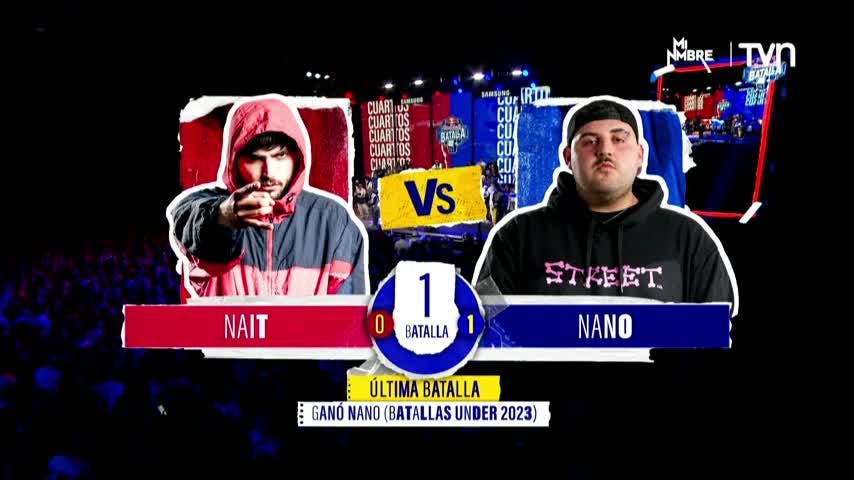 Así fue la batalla entre Nait y Nano