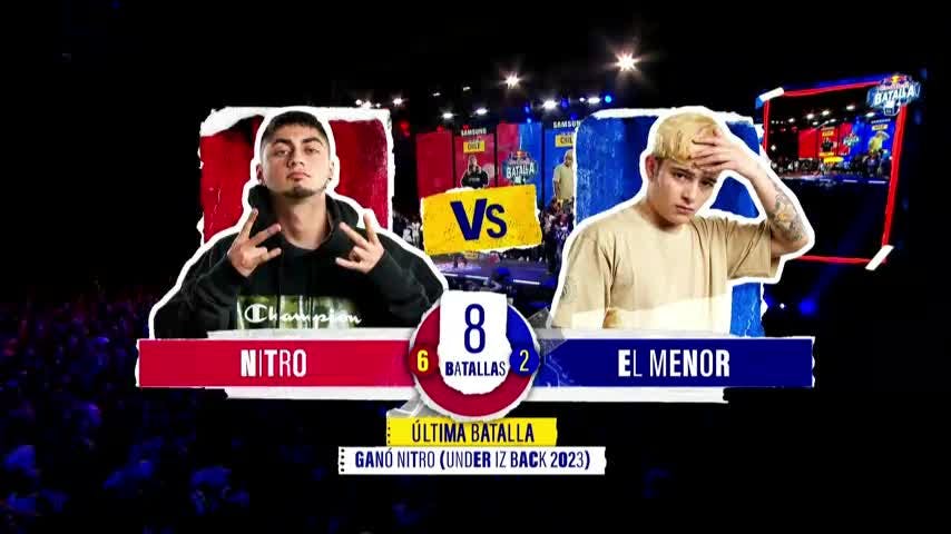 Semifinales Red Bull Batalla 2024: Nitro Vs El Menor