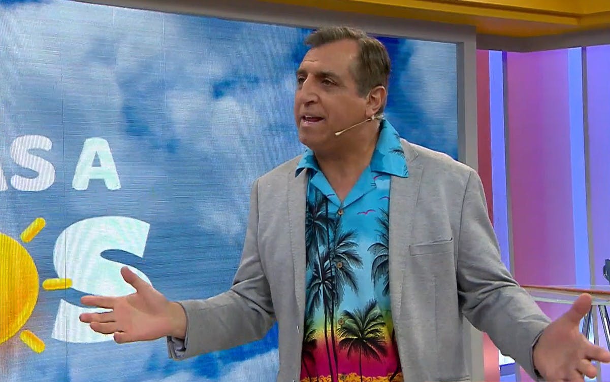 Iván Torres regresó de su viaje a Aruba con un día nublado 