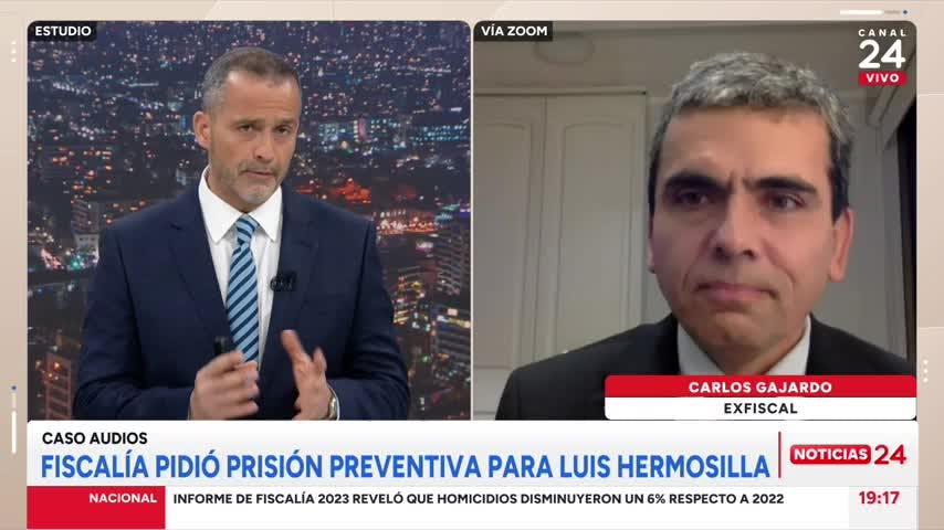 Exfiscal Gajardo se refiere a formalización en Caso Audios