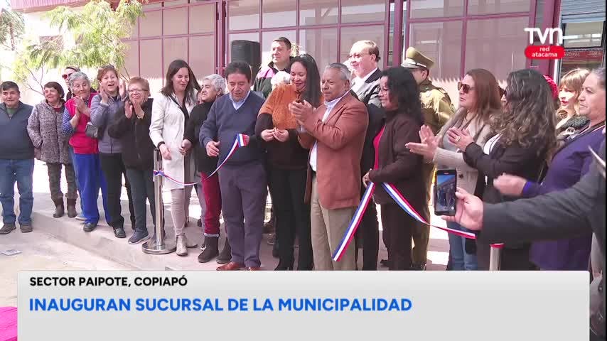 Nueva sucursal municipal en Paipote