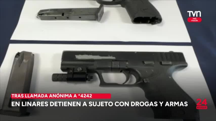 En Linares detienen a sujeto con drogas y armas