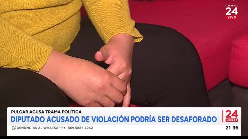 Diputado acusado de violación podría ser desaforado
