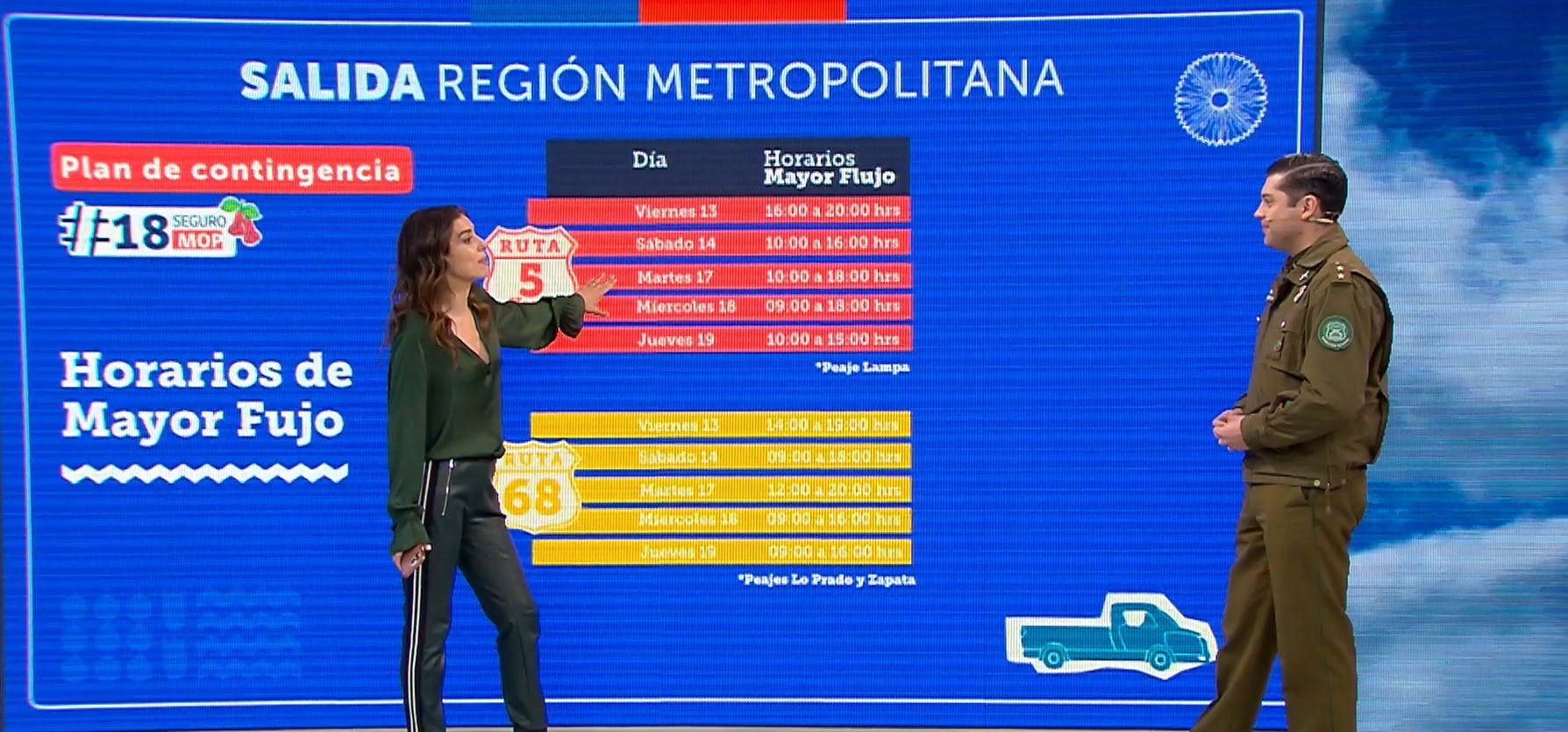 Carabineros entrega recomendaciones ante masiva salida de vehículos de Santiago