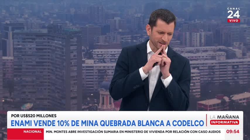 Enami por venta del 10% de Quebrada Blanca a Codelco: “Hemos recibido el depósito del adelanto”
