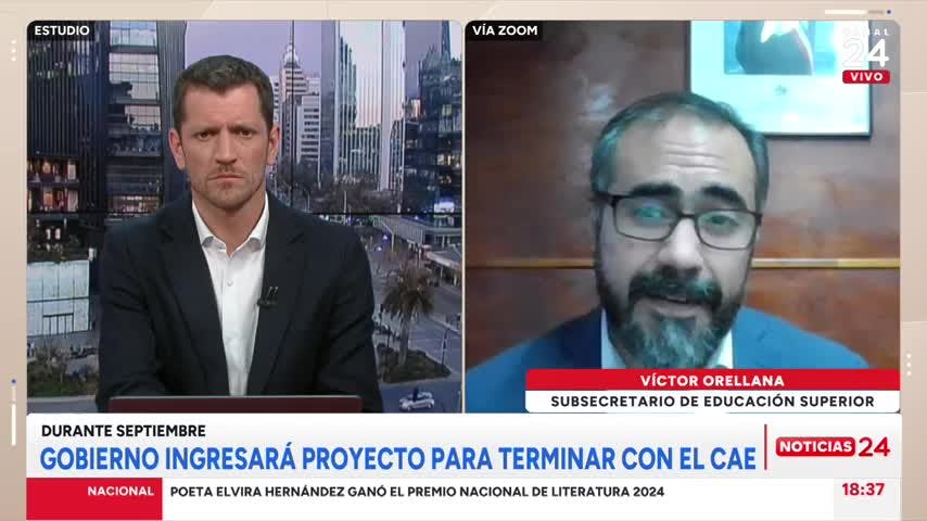 Subsecretario Orellana y fin del CAE: “No contemplamos que siga existiendo la banca como fuente de financiamiento”