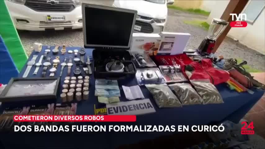 Dos bandas fueron formalizadas en Curicó