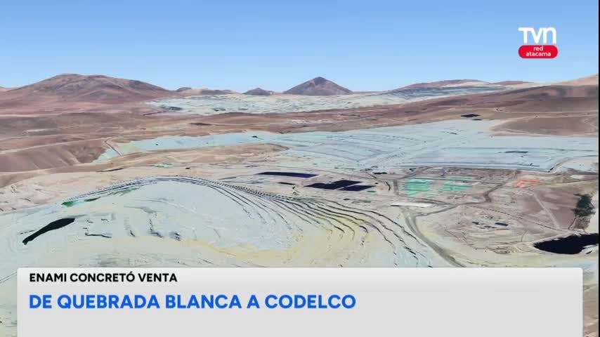Enami concreta venta de Quebrada Blanca