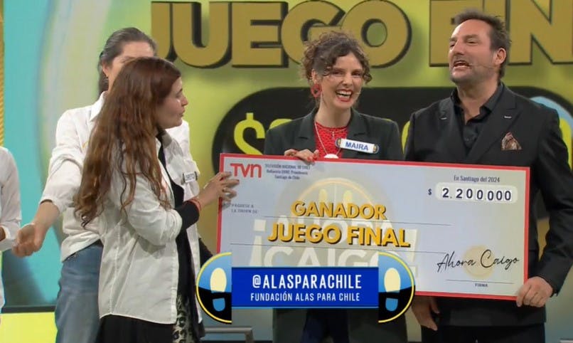 ¡Maira Bodenhöfer gana $2.200.000 para su fundación!