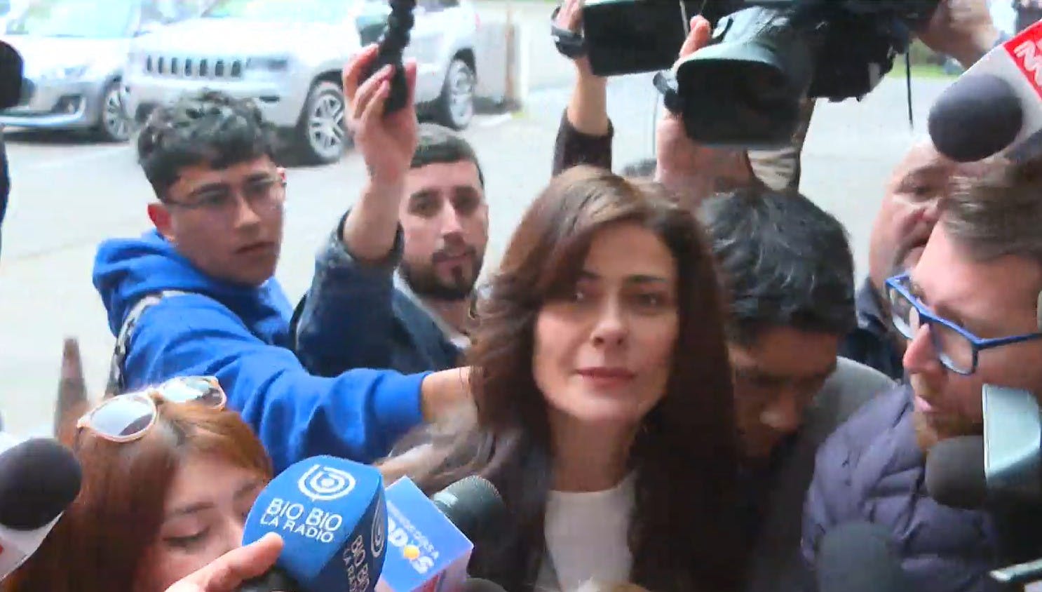 Para declarar por Caso Audios: Así fue la llegada de Tonka Tomicic a Fiscalía