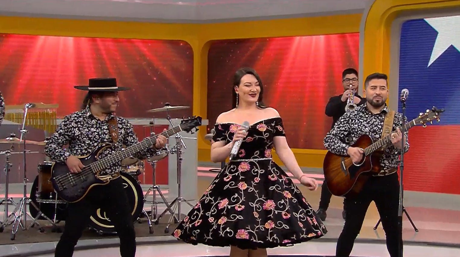 ¡La cueca romántica de Entremares en el "Buenos Días a Todos"!