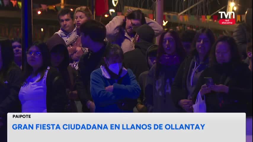 Gran fiesta ciudadana en Paipote