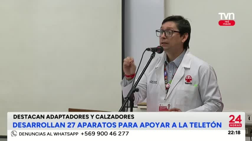 Desarrollan 27 aparatos para apoyar a pacientes Teletón