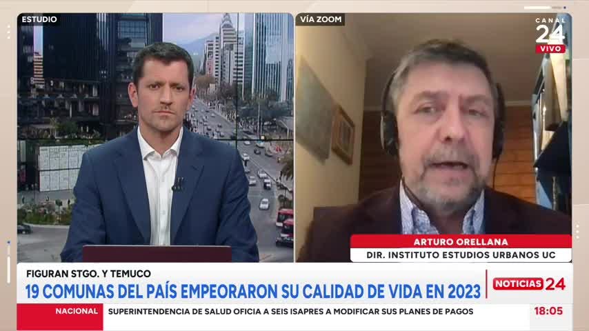 Académico y empeoramiento de la calidad de vida en 19 comunas: “Ojalá esto sea recogido por las candidaturas”