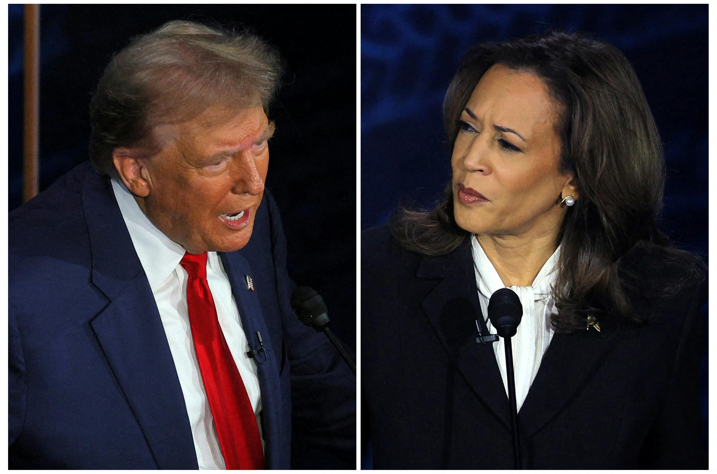 Análisis al debate Trump-Harris: Donald apareció confundido y fuera de control