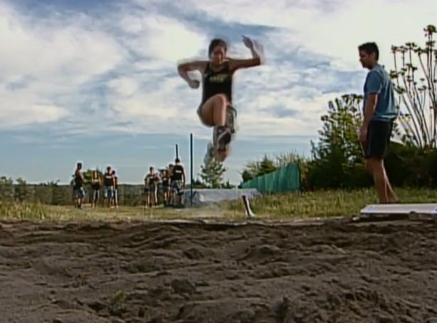 ¡Clase de atletismo!