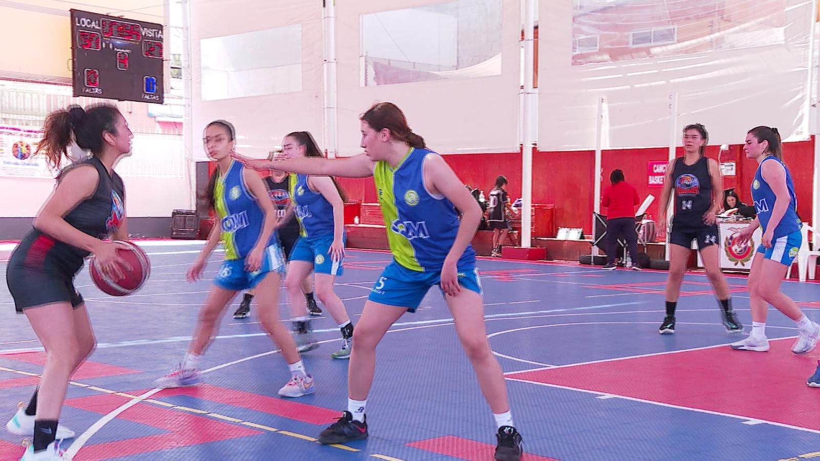 Síntesis regional deportiva: culmina primera fecha de campeonato oficial de básquetbol laboral femenino