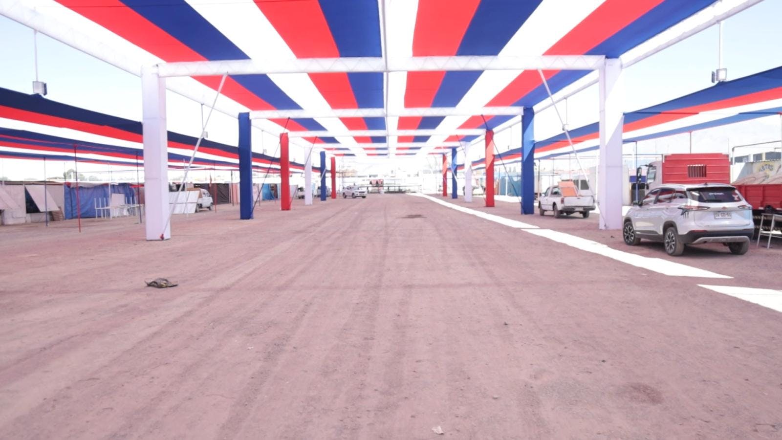 Avanza construcción de ramadas en Calama  