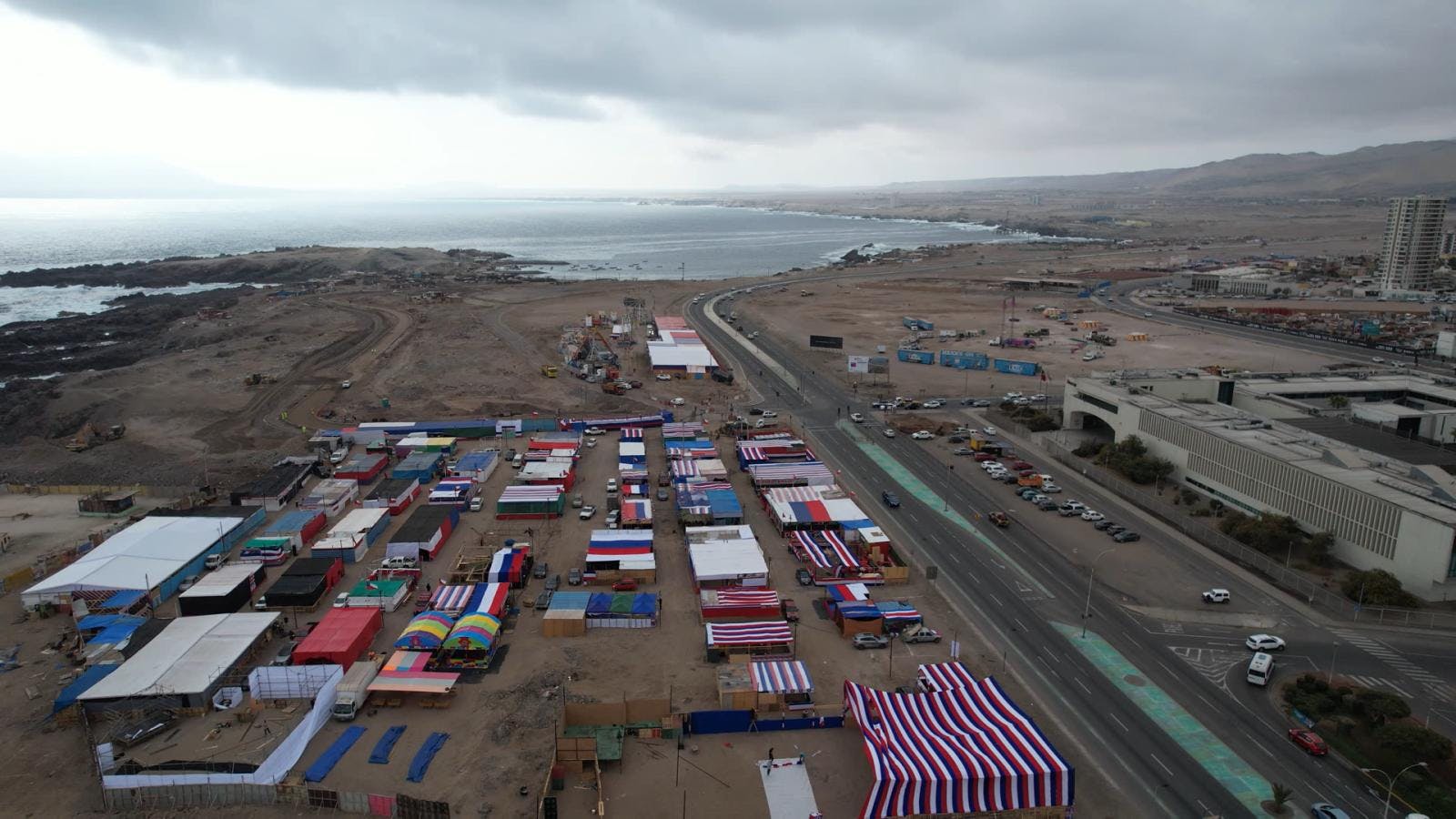 Corte prohíbe instalación de ramadas en sector La Chimba
