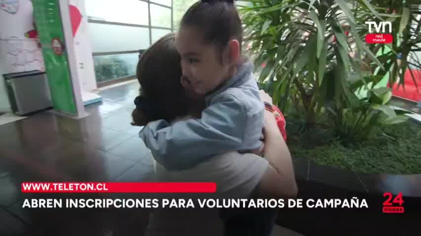 Teletón Maule abre inscripciones para voluntarios de campaña
