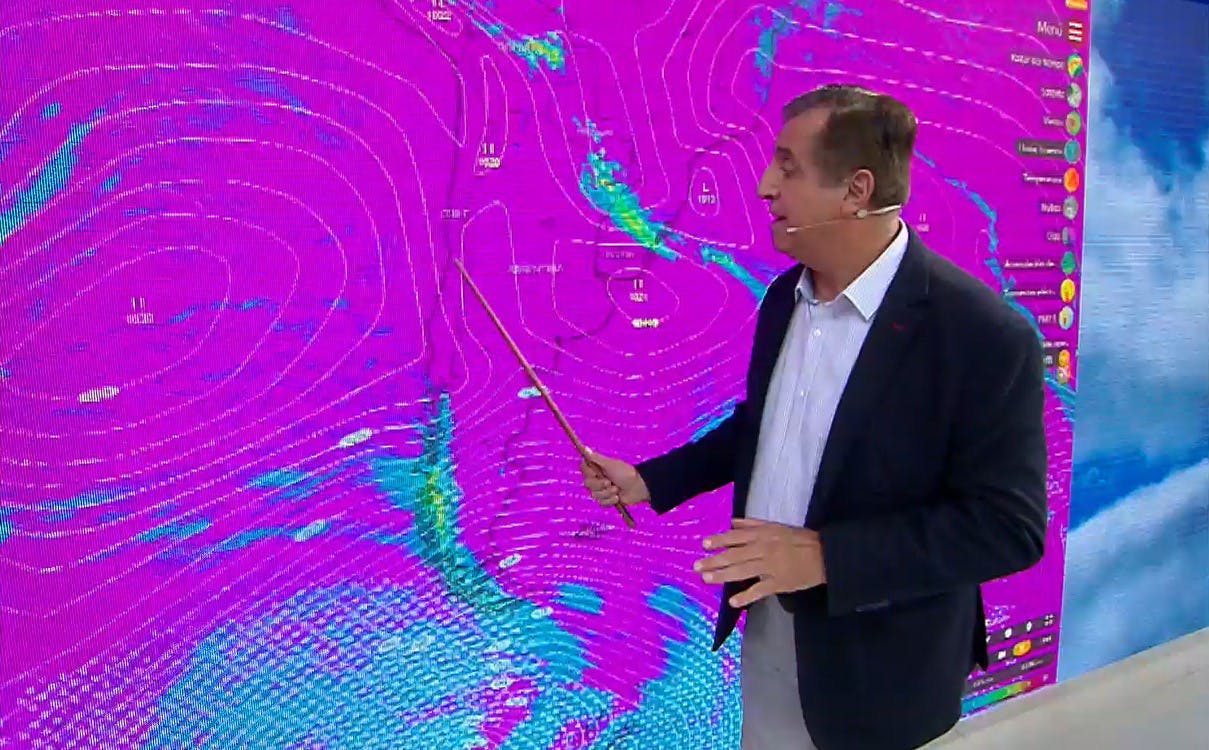 Las regiones donde lloverá para estas Fiestas Patrias