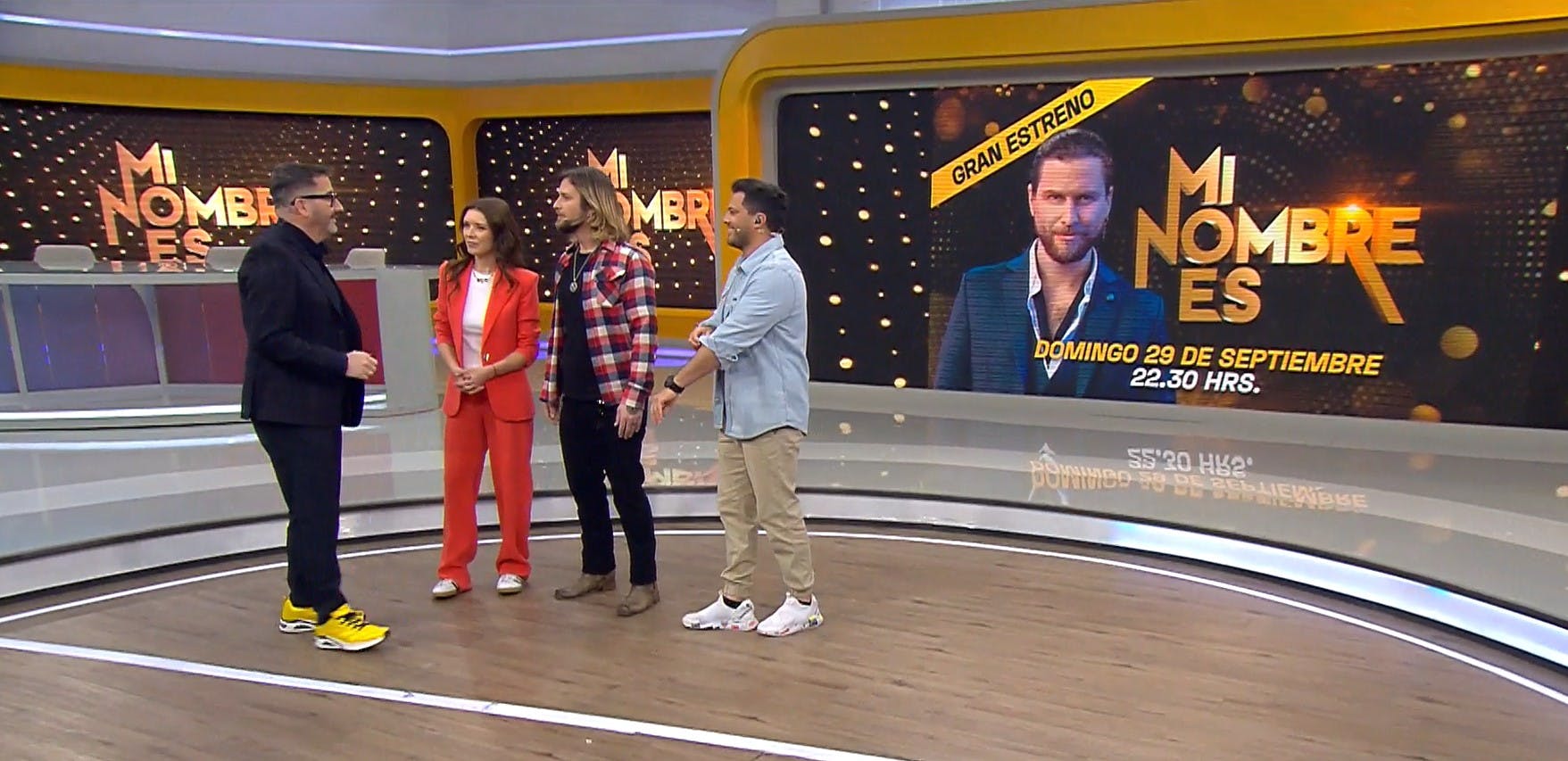 Desde el 29 de septiembre en TVN: Asi se prepara "Mi Nombre Es" con Jean Philippe Cretton