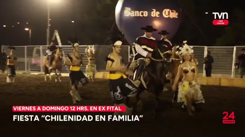 Este viernes comienza fiesta Chilenidad en Familia