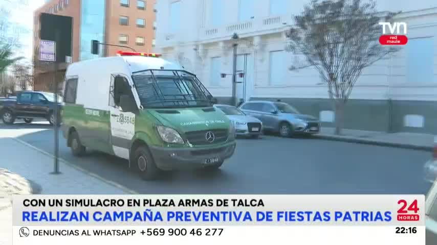 Presentan campaña preventiva de Fiestas Patrias