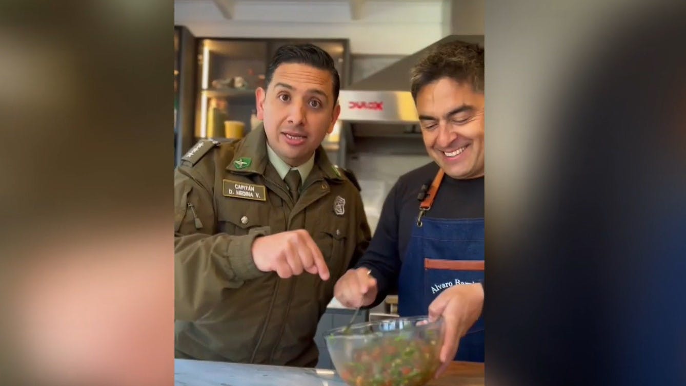 Carabineros y Álvaro Barrientos entregan receta perfecta para tener un 18 seguro 