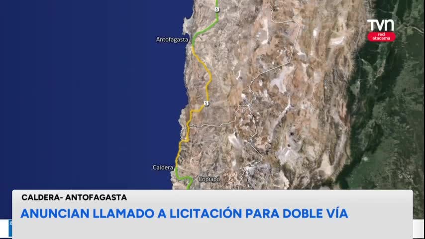 Doble vía Caldera – Antofagasta
