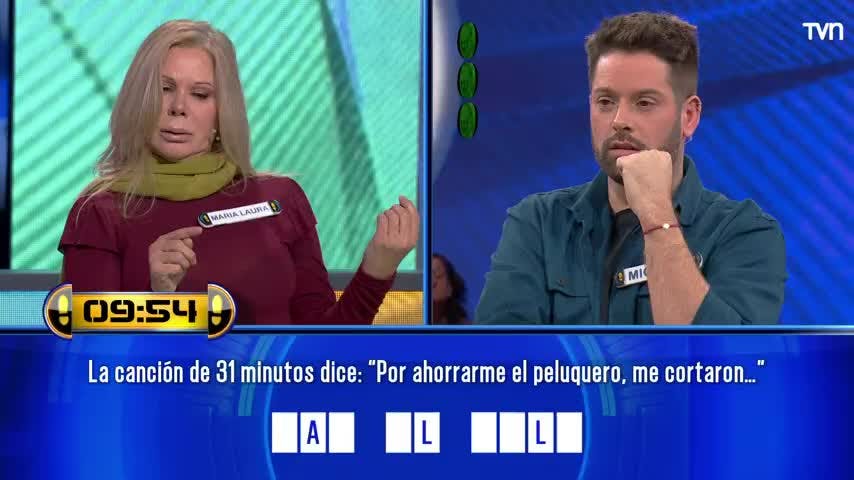 María Laura Donoso no reconoció canción de 31 minutos y cayó ante Michael Roldán