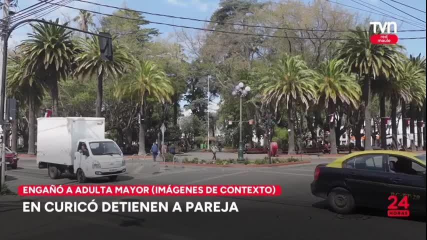 En Curicó detienen a pareja que engañó a adulta mayor