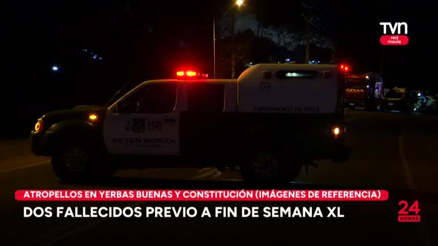 2 fallecidos previo a fin de semana de Fiestas Patrias