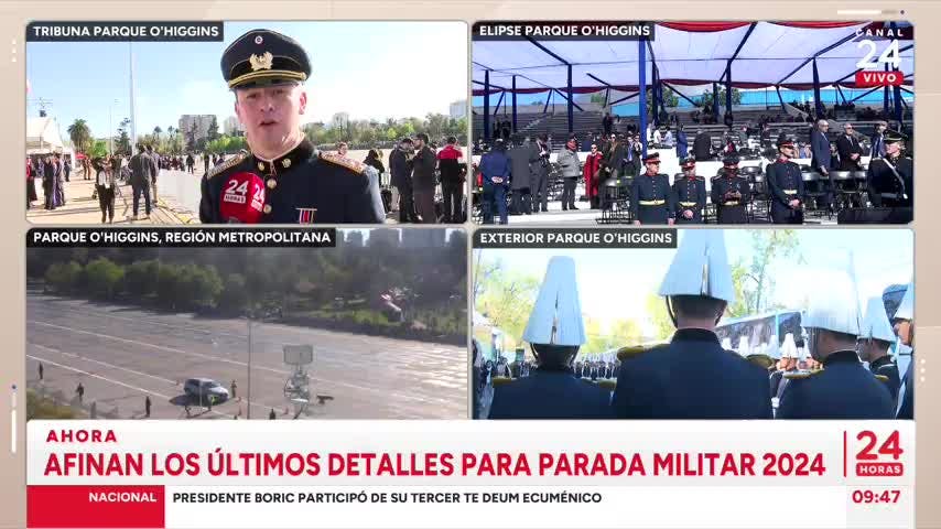 Capitán Sebastián Suazo del Ejército de Chile nos entrega detalles de la Parada Militar 2024