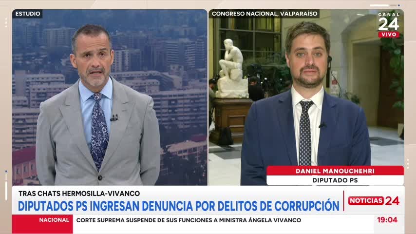 Diputado Manouchehri y denuncia por chats: “Hay una pudrición en el sistema judicial”