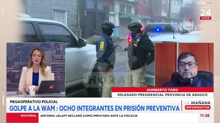 Miembros de la WAM en prisión preventiva: No tienen nada que ver con la causa mapuche