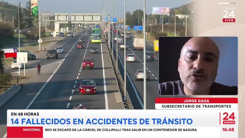 Subsecretario Daza aborda cifra de 14 muertos en víspera de Fiestas Patrias
