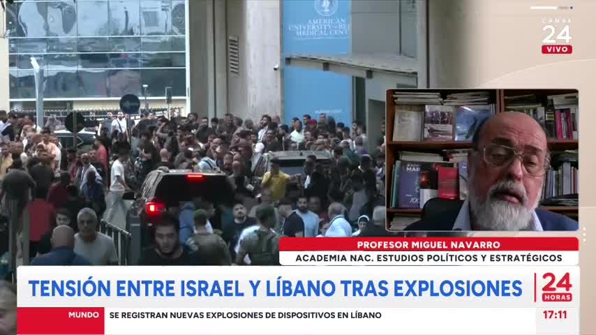 Se registraron nuevas explosiones de dispositivos en el Líbano