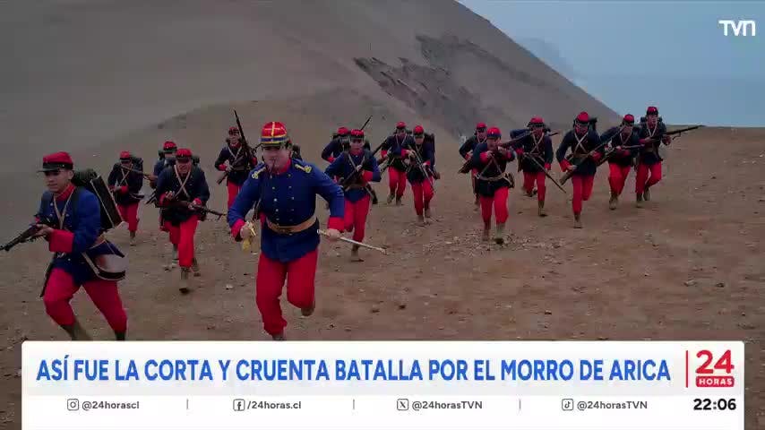 Reportajes Domingo: la corta batalla por el Morro de Arica
