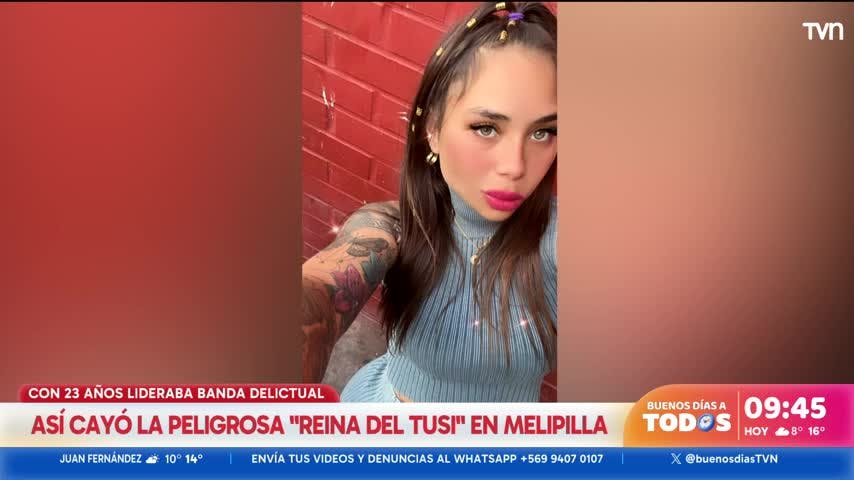 En Melipilla cayó "La Reina del tusi"