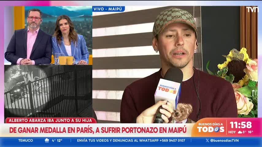 Alberto Abarza: "Mi hija tiene miedo de subirse a un auto"