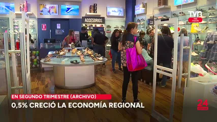 0,5% creció la economía regional