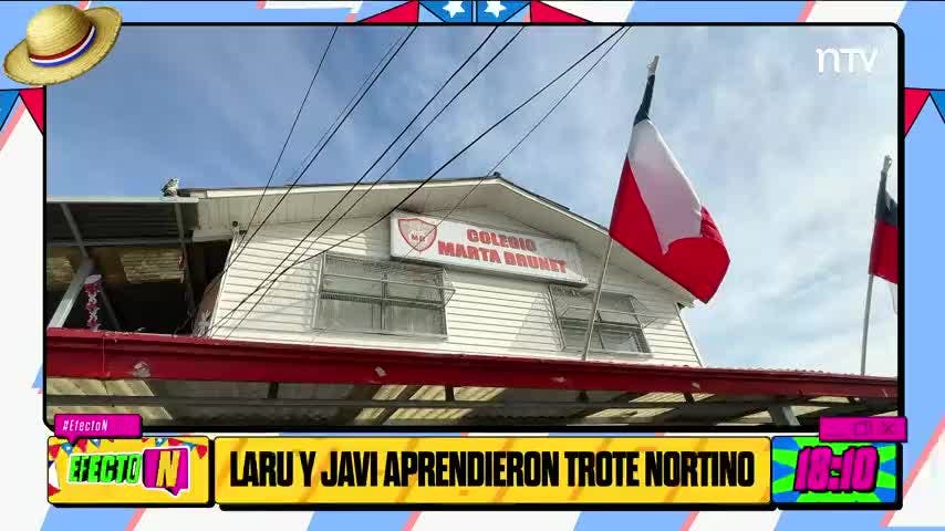Laru y Javi aprendieron a bailar Trote Nortino 