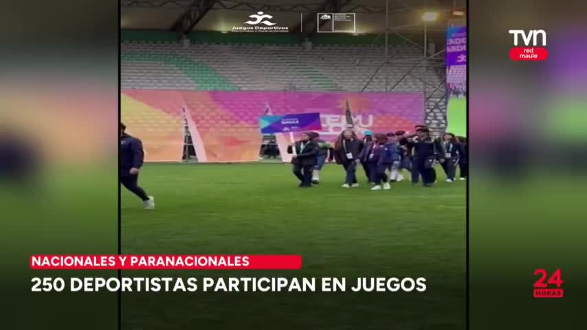 250 deportistas participan en juegos nacionales y paranacionales