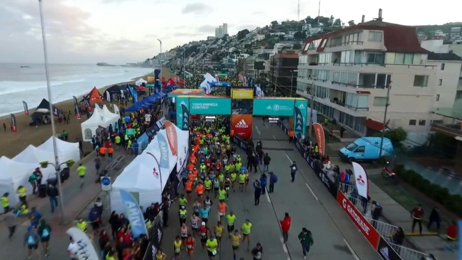 15 mil personas participarán en una nueva maratón en Viña del Mar