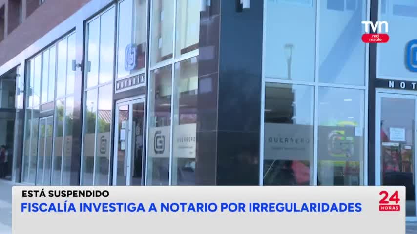 Fiscalía investiga a notario por irregularidades