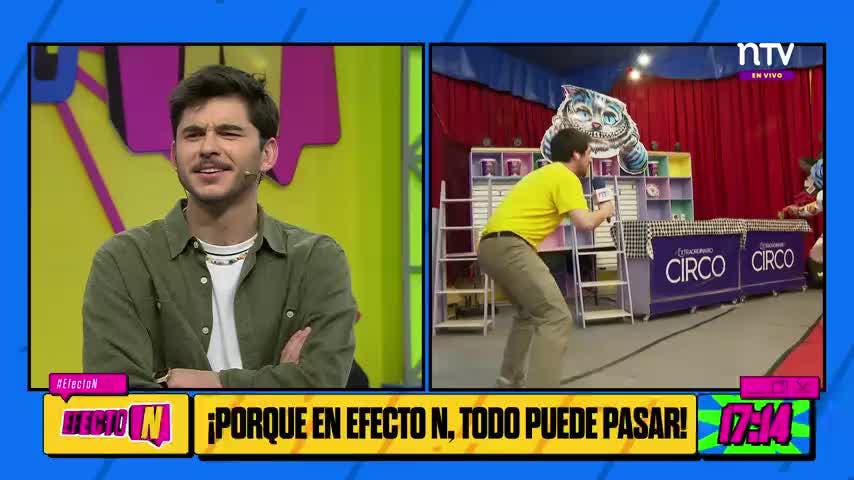Juanpi se infiltró dentro de El extraordinario Circo